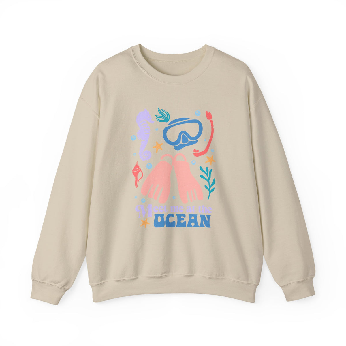 Meet Me At The Ocean | Summer Boho | Crewneck