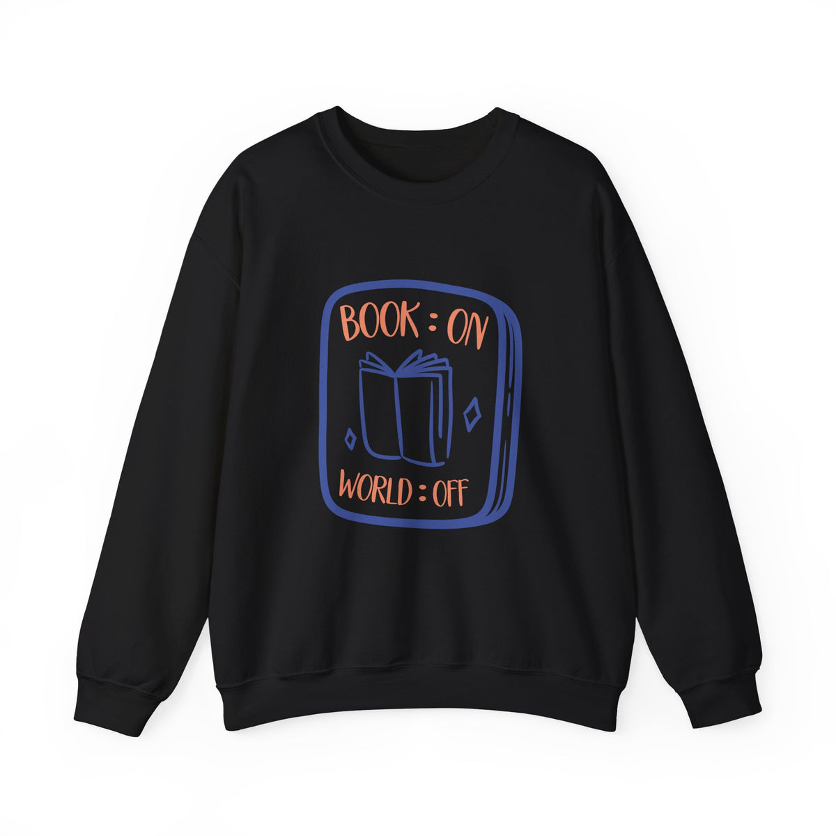 Book On World Off | Book Lover | Crewneck