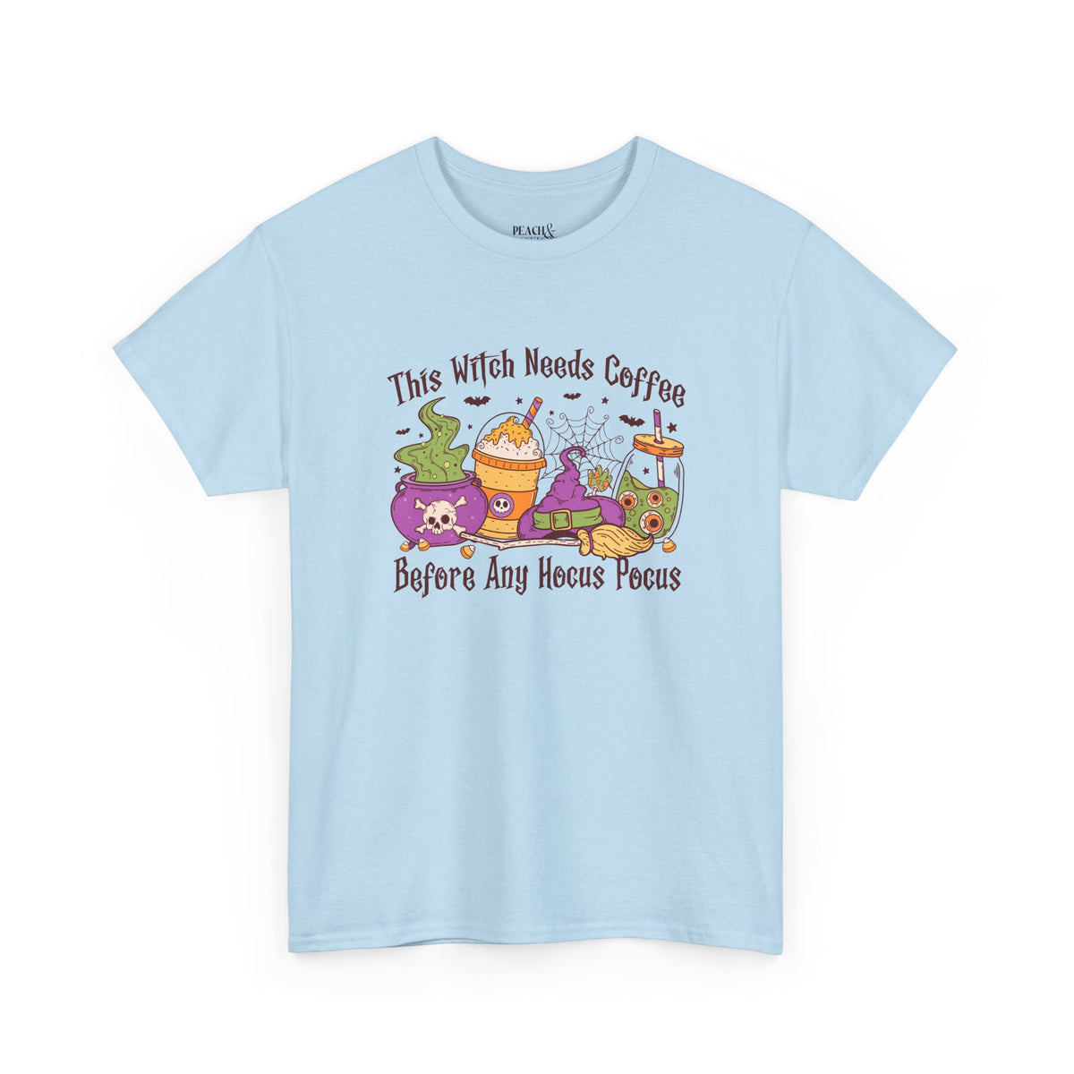 This Witch Needs Coffee | Halloween | T-Shirt