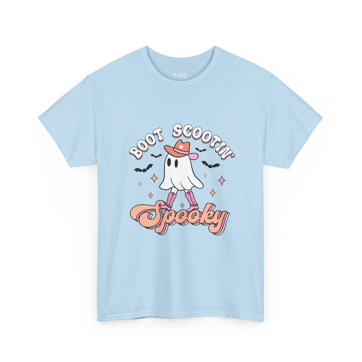 Boot Scootin' Spooky | Ghost | Halloween | T-Shirt