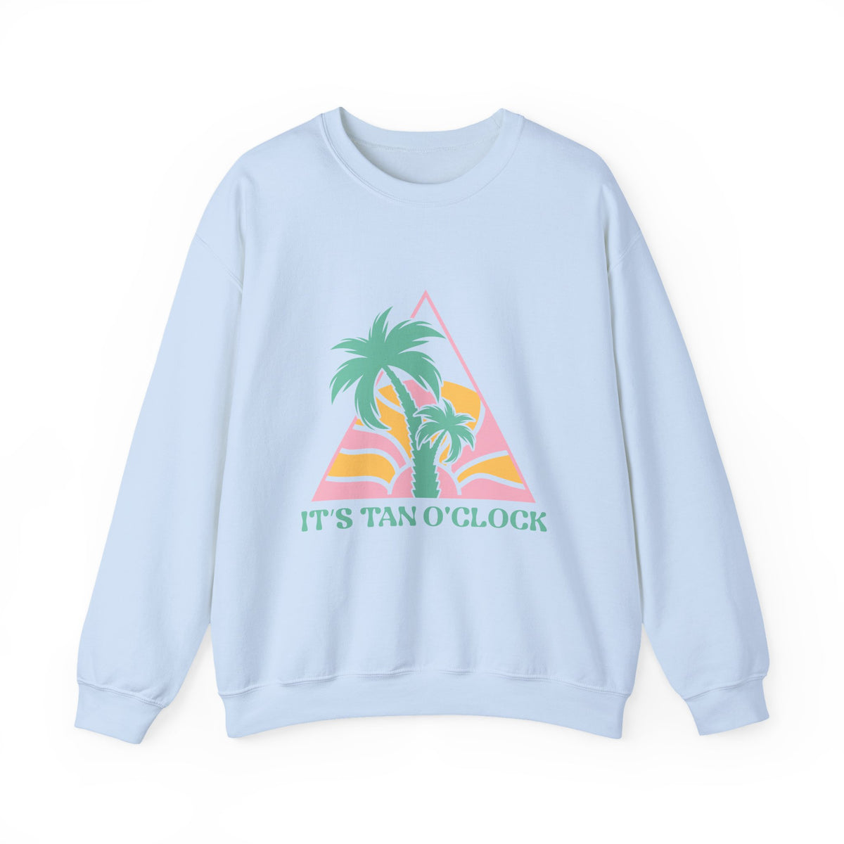 It's Tan O'Clock | Beach | Summer | Crewneck