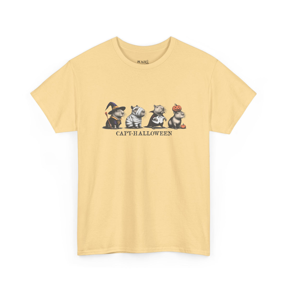 Capy-Halloween | Capybara | Halloween | T-Shirt