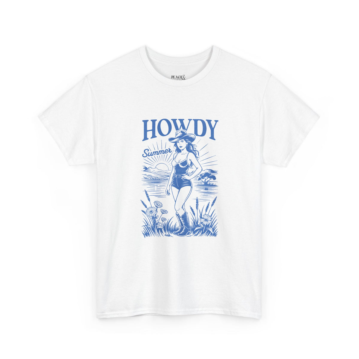 Howdy Summer | Salty Cowgirl | Summer | T-Shirt