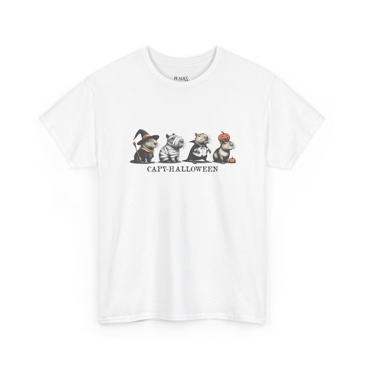 Capy-Halloween | Capybara | Halloween | T-Shirt