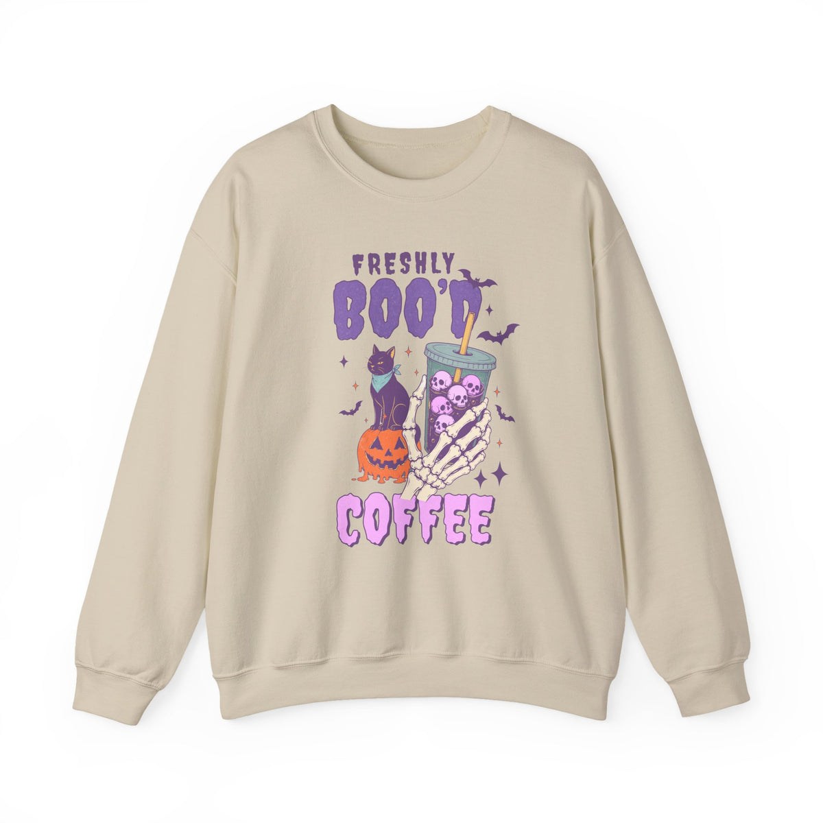 Freshly Boo'd Coffee | Halloween | Crewneck