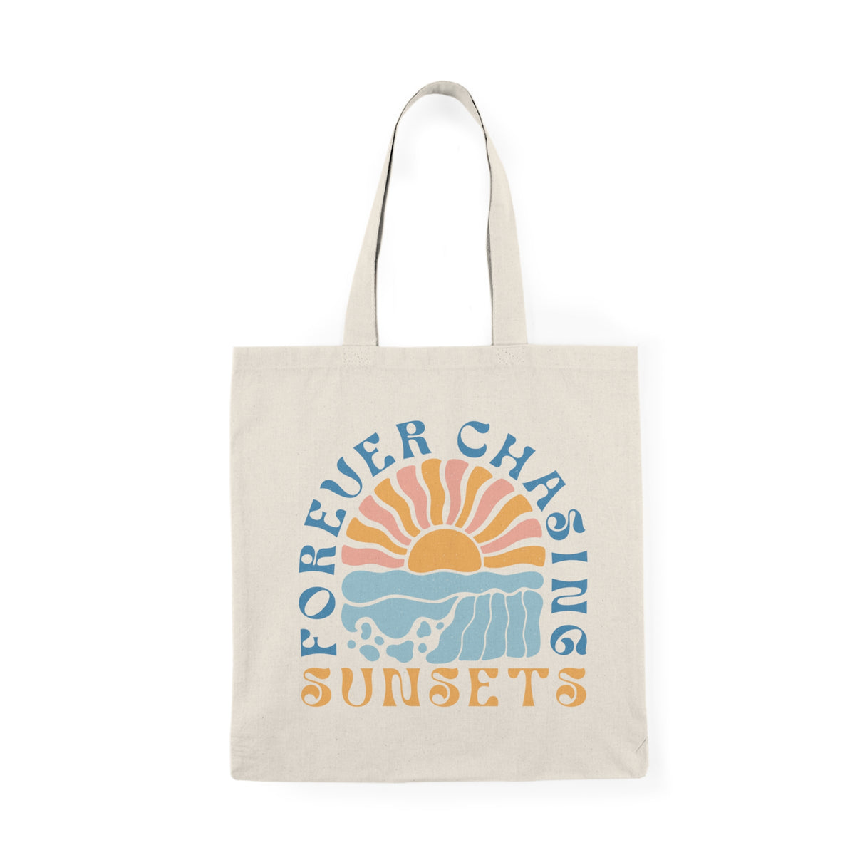 Forever Chansing Sunsets | Summer Boho | Tote Bag