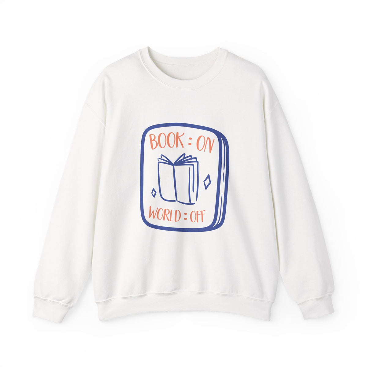 Book On World Off | Book Lover | Crewneck