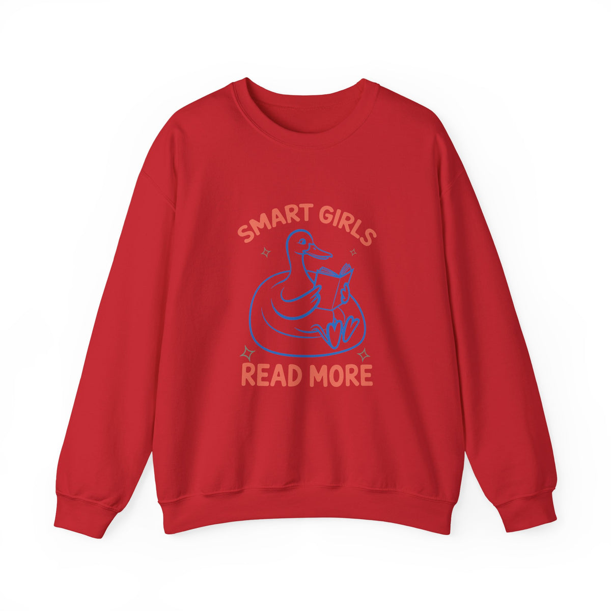 Smart Girls Read More | Book Lover | Crewneck