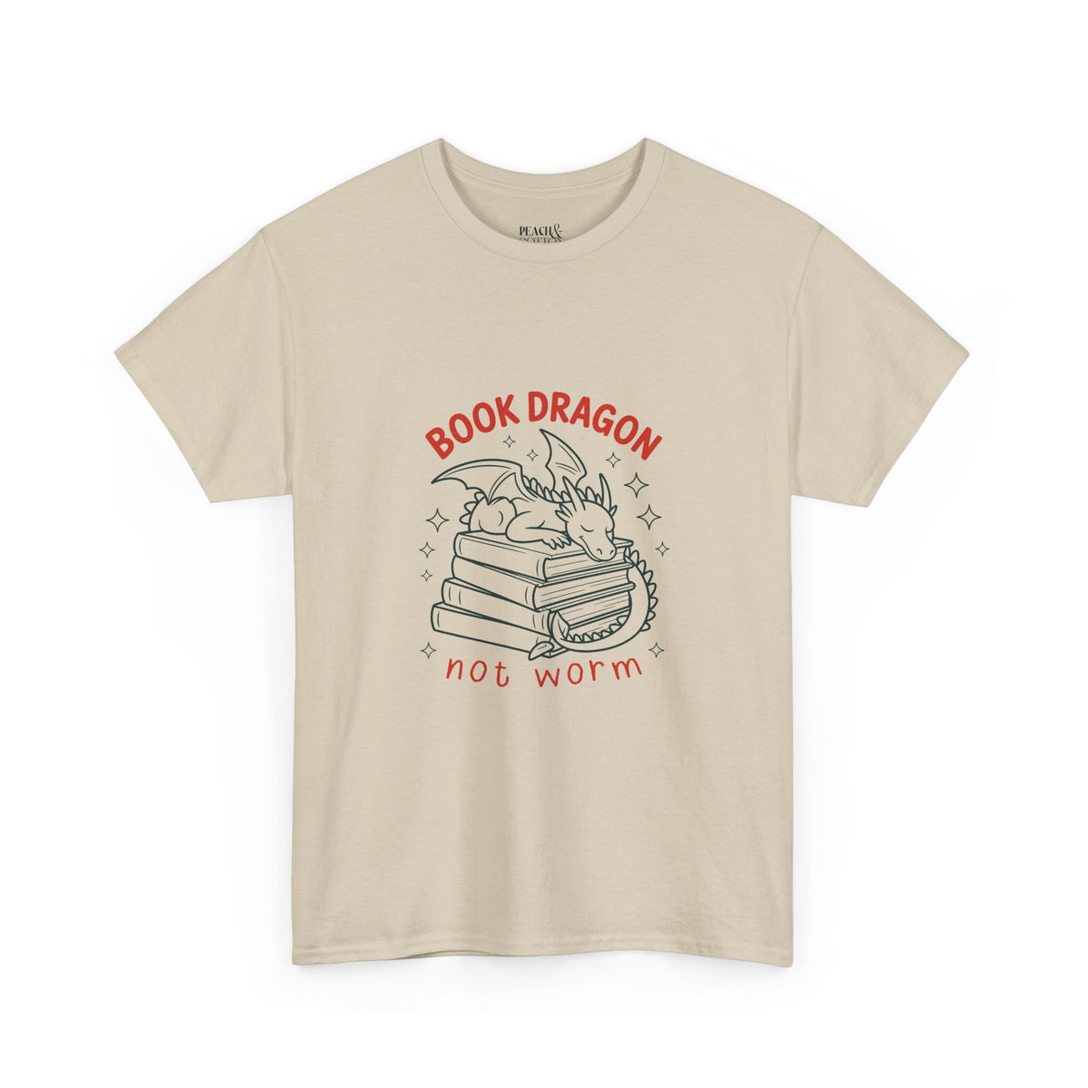 Book Dragon Not Worm | Book Lover | T-Shirt