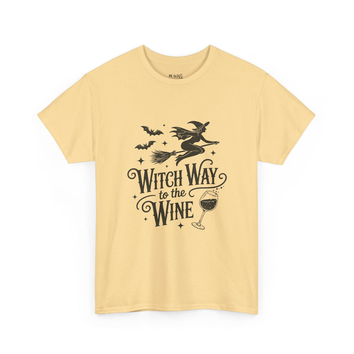 Witch Way To The Wine | Halloween | T-Shirt