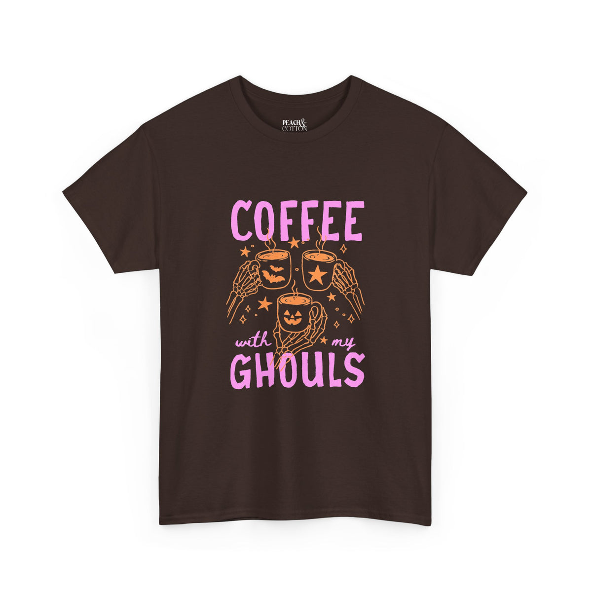 Coffee With The Ghouls | Halloween Coffee | T-Shirt