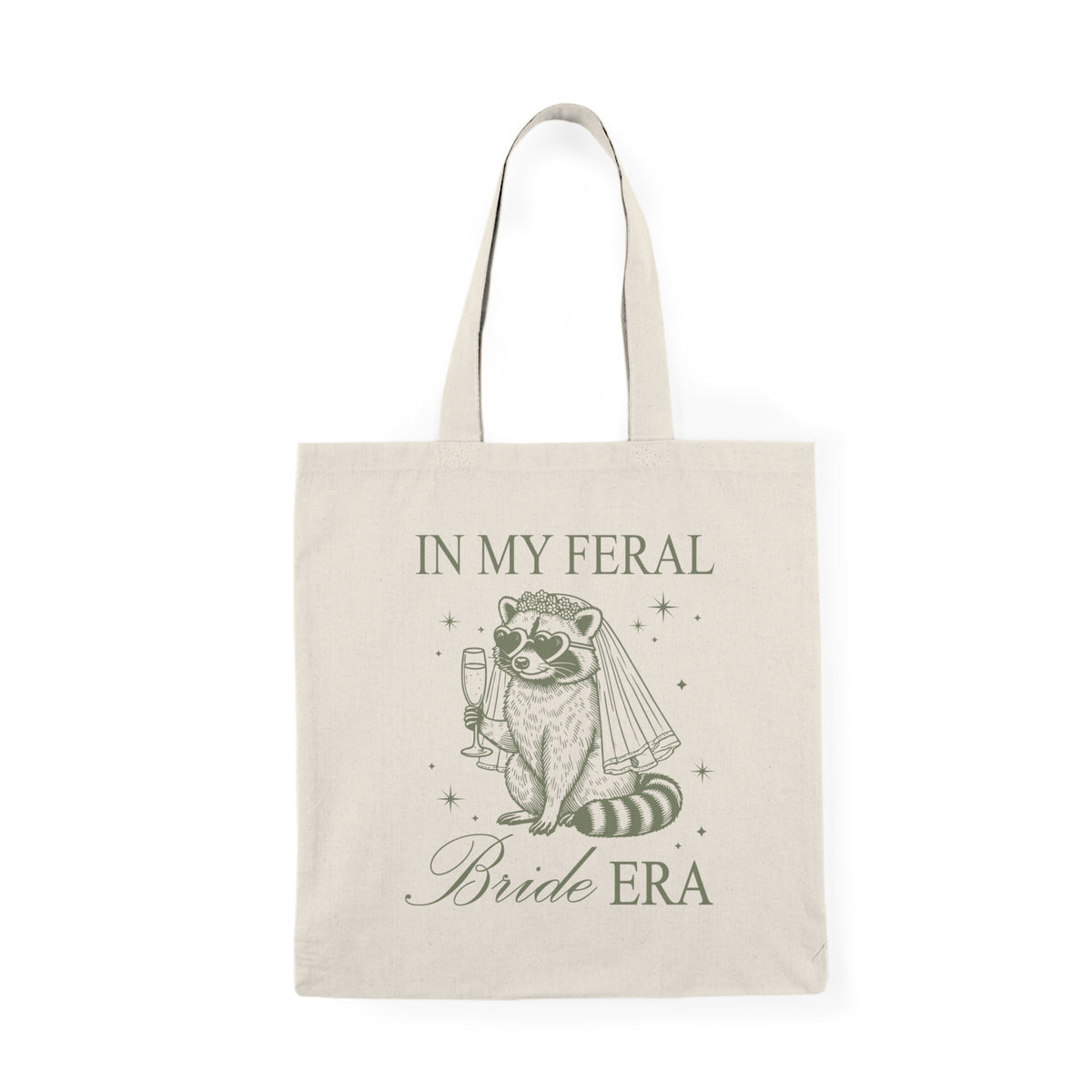 In My Feral Bride Era | Racoon | Bachelorette | Tote Bag
