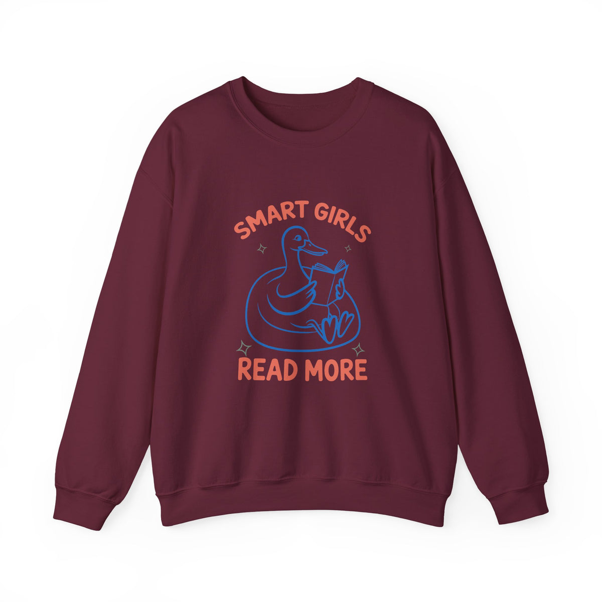 Smart Girls Read More | Book Lover | Crewneck