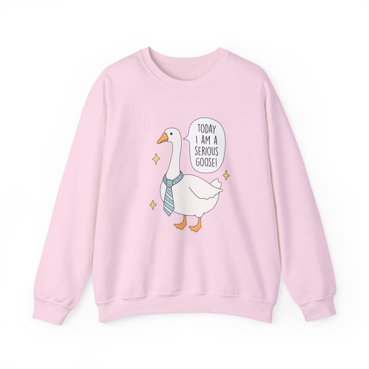 Today I Am A Serious Goose | Silly Goose | Crewneck