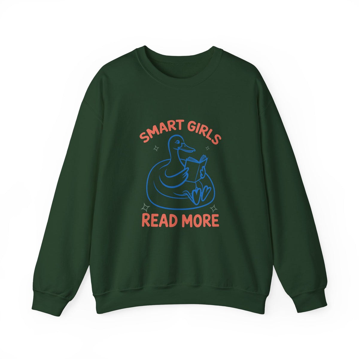 Smart Girls Read More | Book Lover | Crewneck