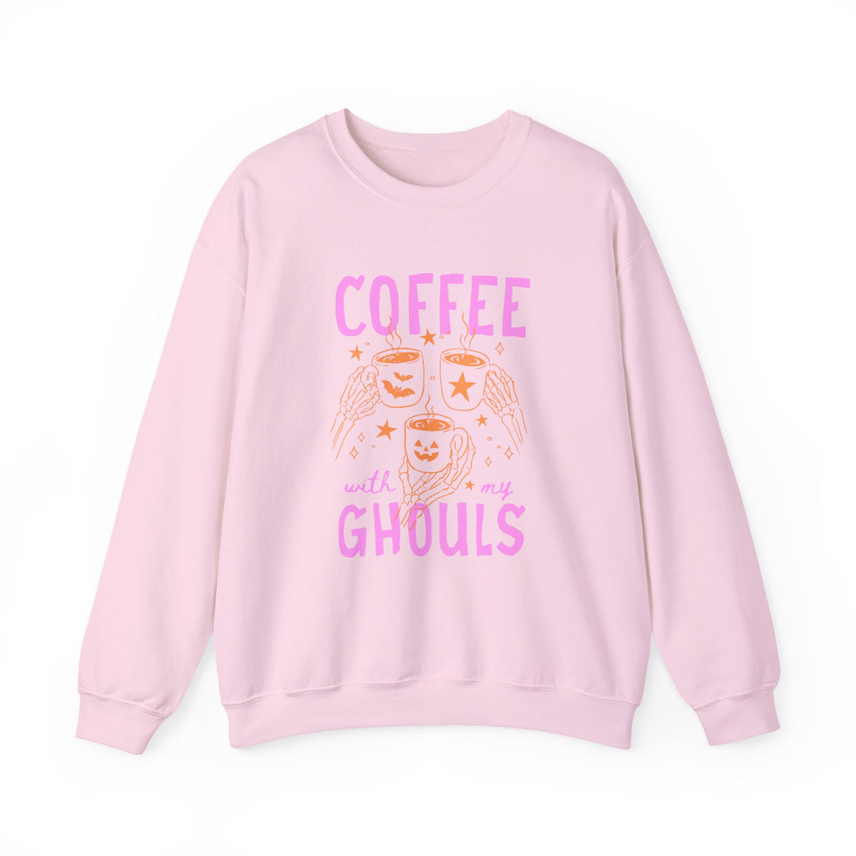 Coffee With The Ghouls | Halloween Coffee | Crewneck
