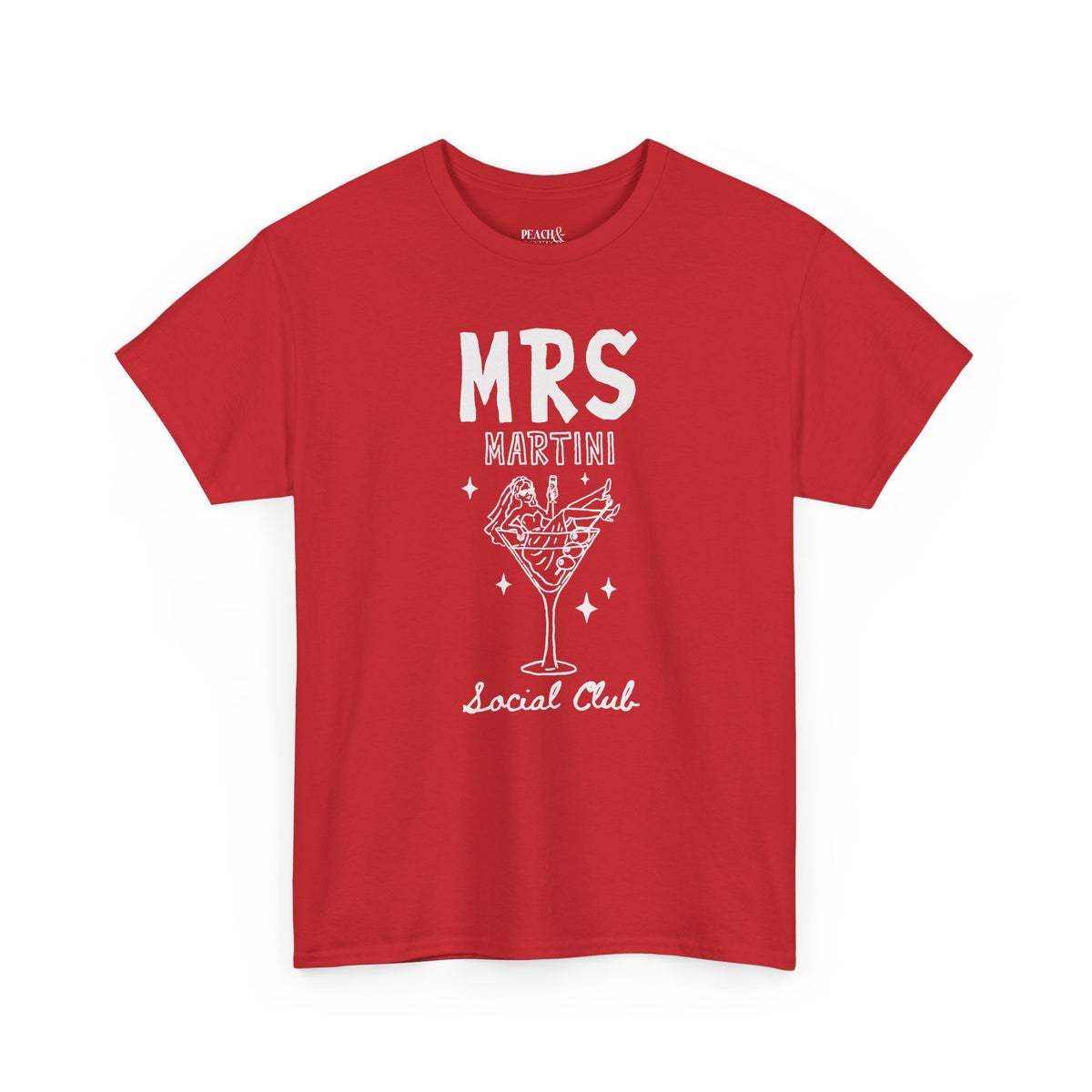 Mrs Martini | The Bride | Bachelorette | T-Shirt