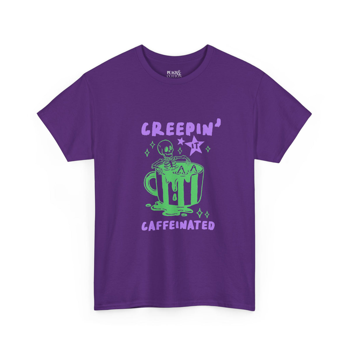 Creepin It Caffeinated | Halloween Coffee | T-Shirt