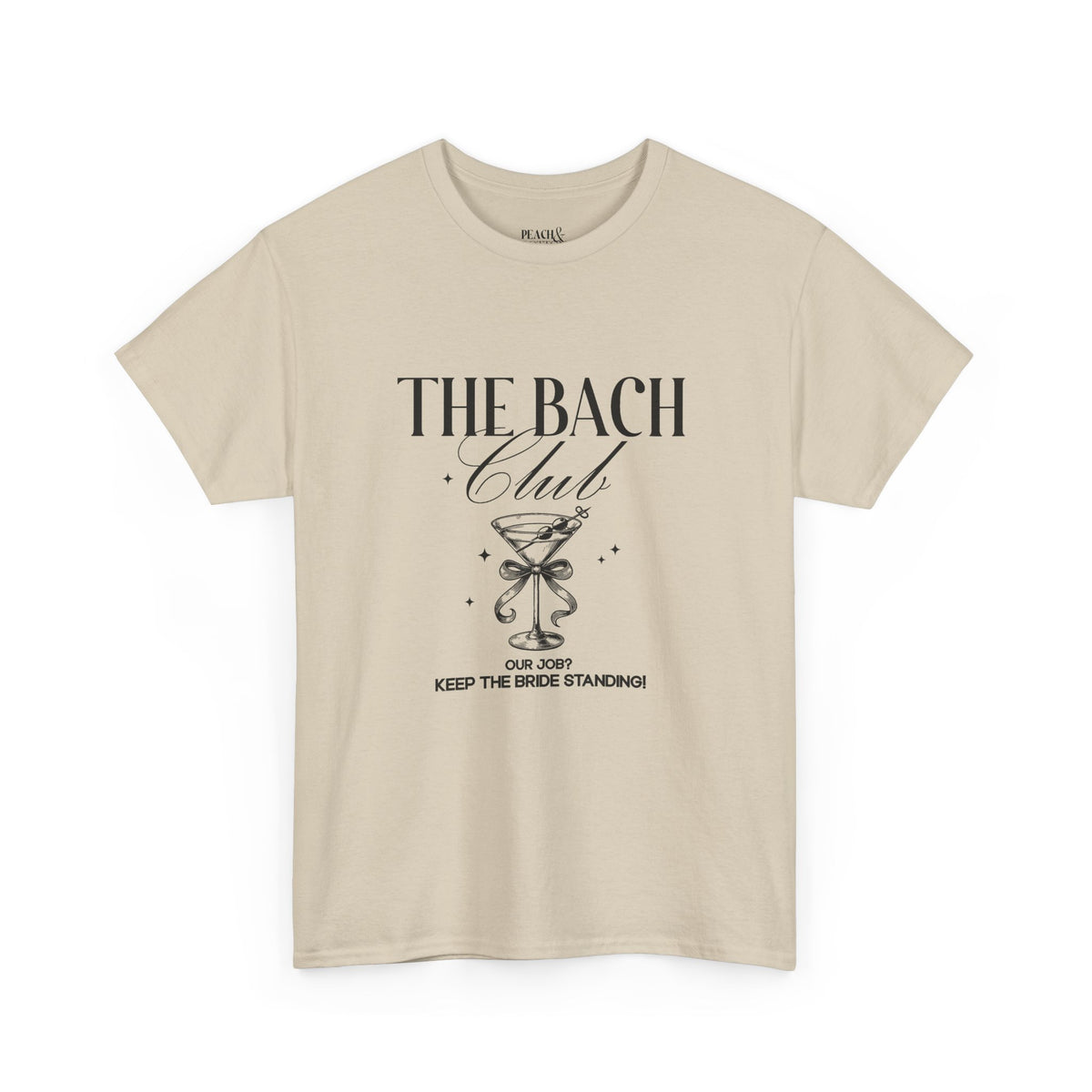 Martini | Bride & The Bach Club | Bachelorette | T-Shirt