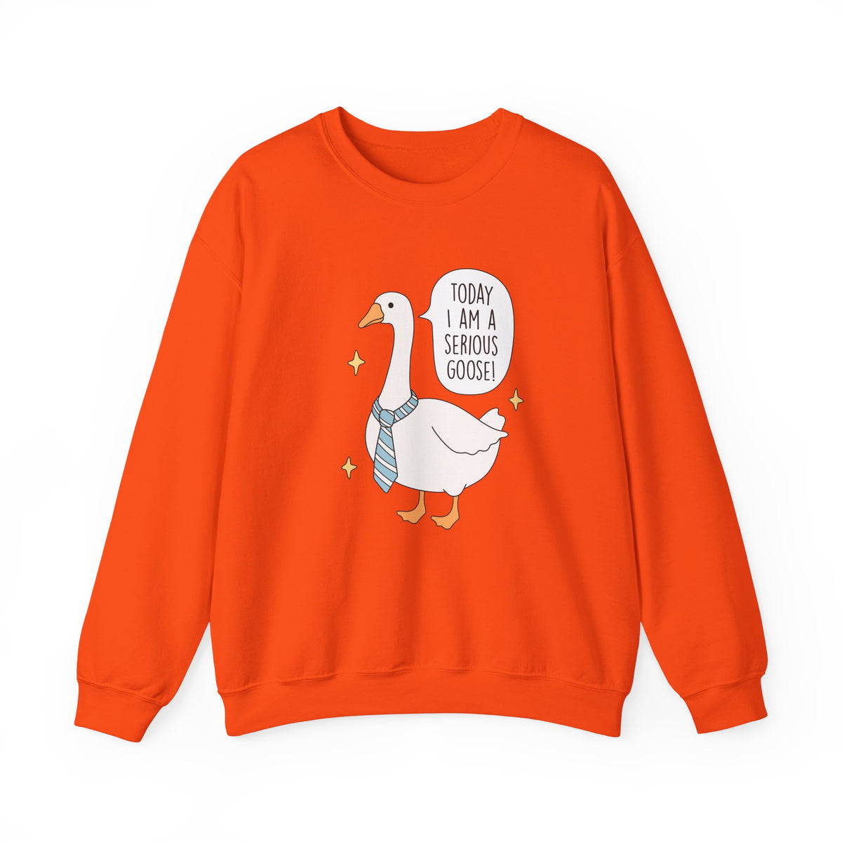 Today I Am A Serious Goose | Silly Goose | Crewneck