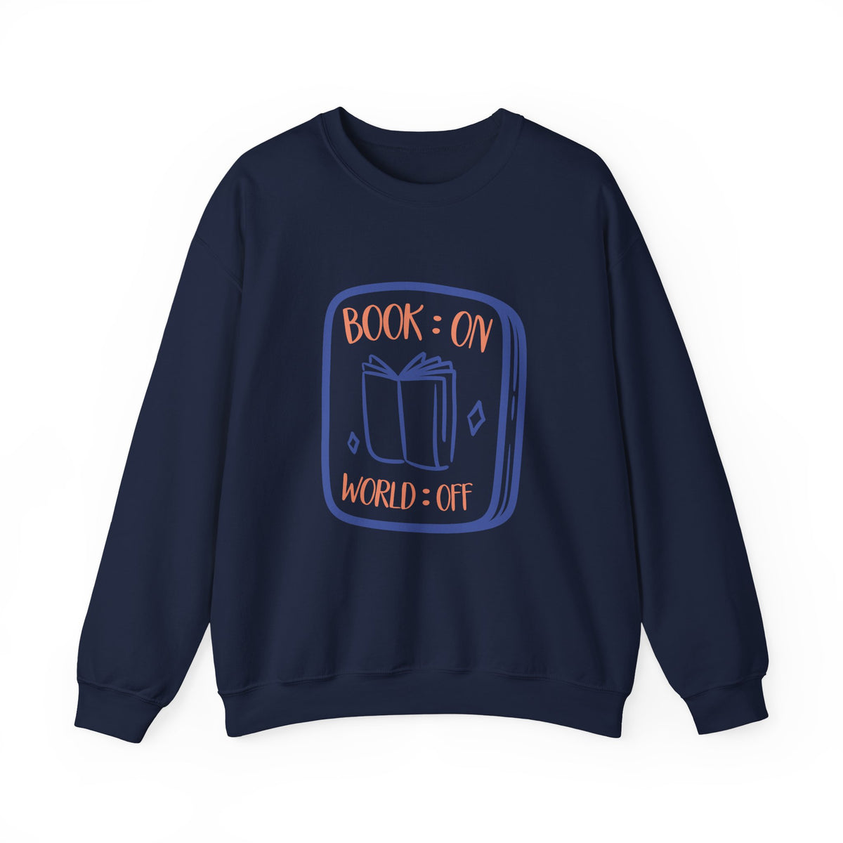Book On World Off | Book Lover | Crewneck