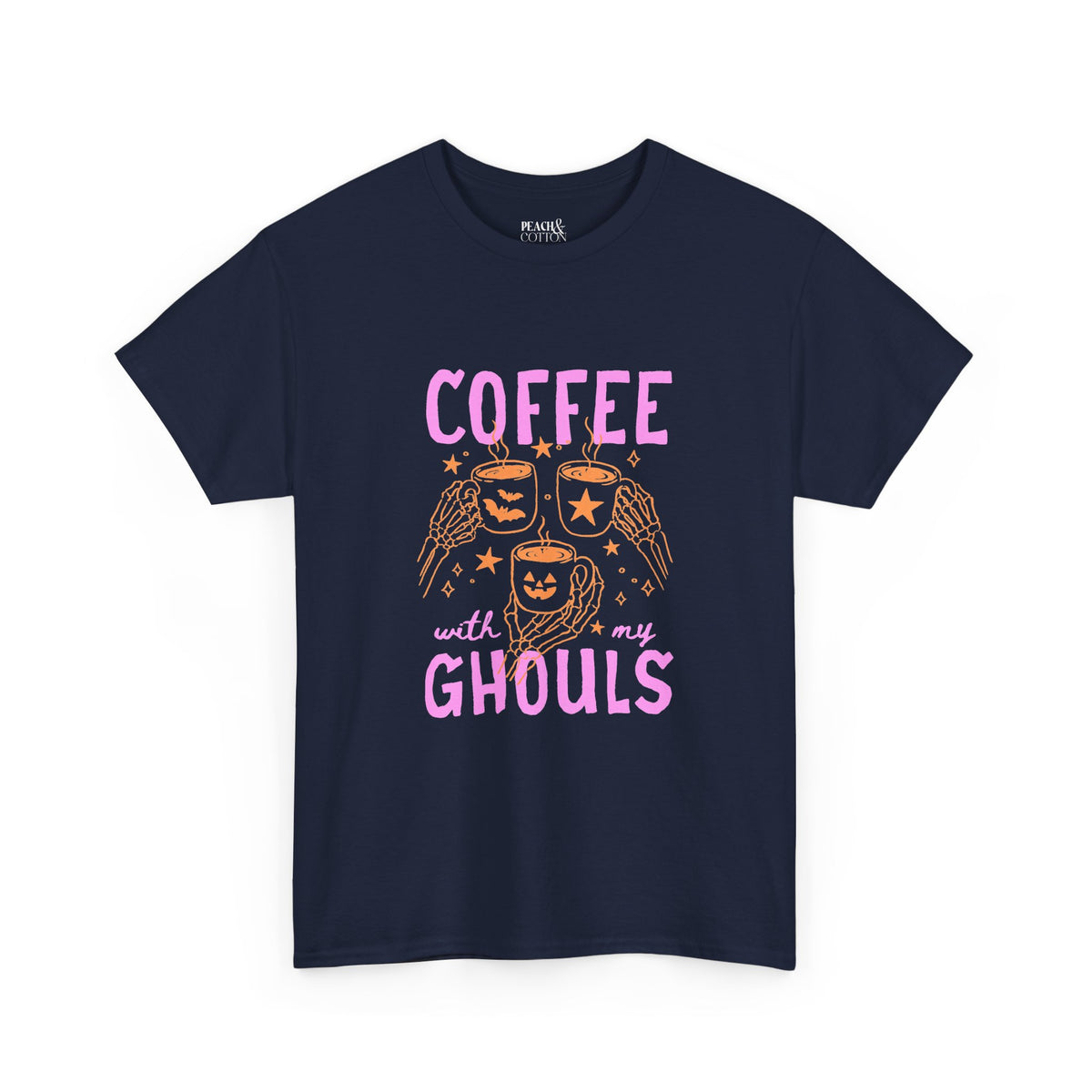 Coffee With The Ghouls | Halloween Coffee | T-Shirt