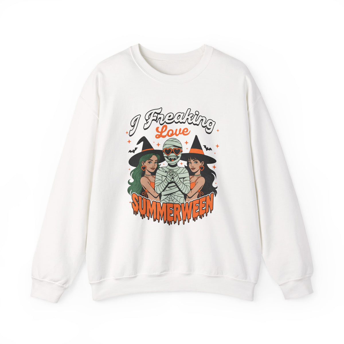I Freaking Love Summerween | Summerween | Halloween | Crewneck
