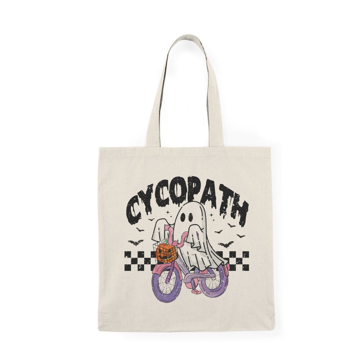 Cycopath | Ghost | Halloween | Tote Bag