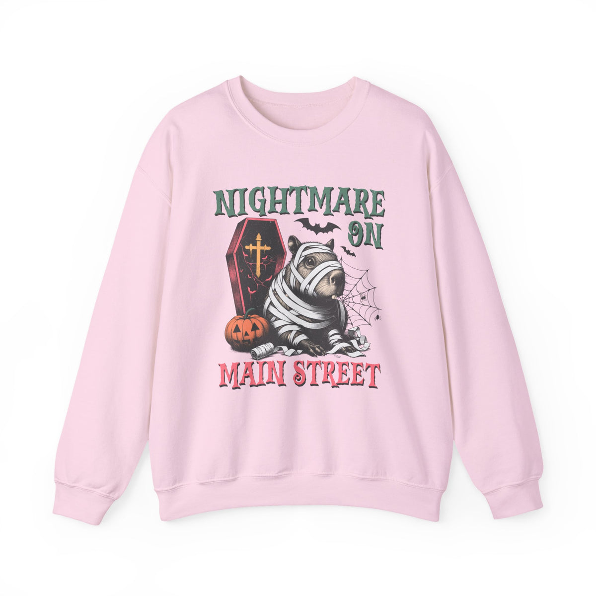 Nightmare On Main Street | Capybara | Halloween | Crewneck