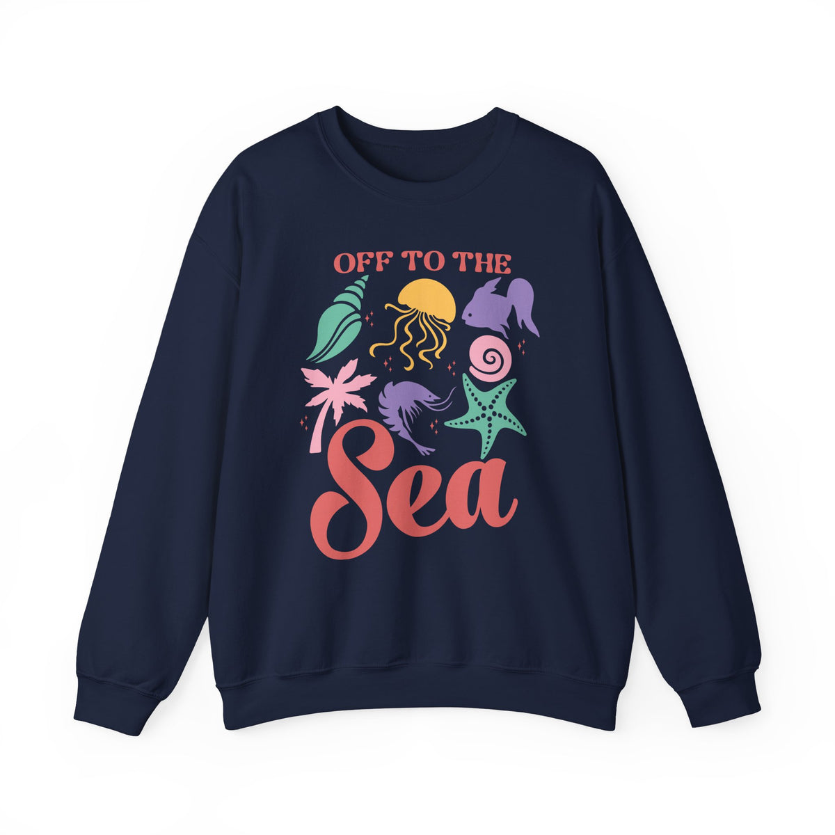 Off To The Sea | Beach | Summer | Crewneck
