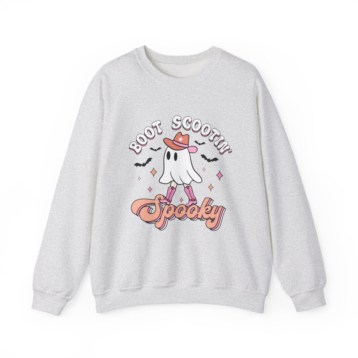 Boot Scootin' Spooky | Ghost | Halloween | Crewneck