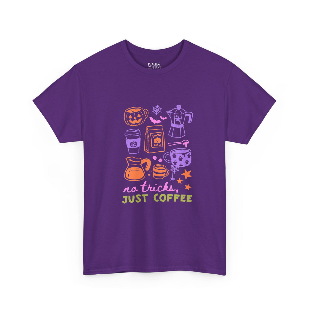 No Tricks Just Coffee | Halloween Coffee | T-Shirt