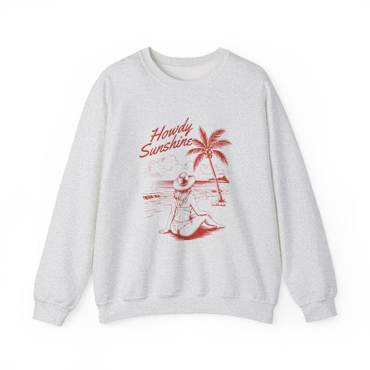 Howdy Sunshine | Salty Cowgirl | Summer | Crewneck