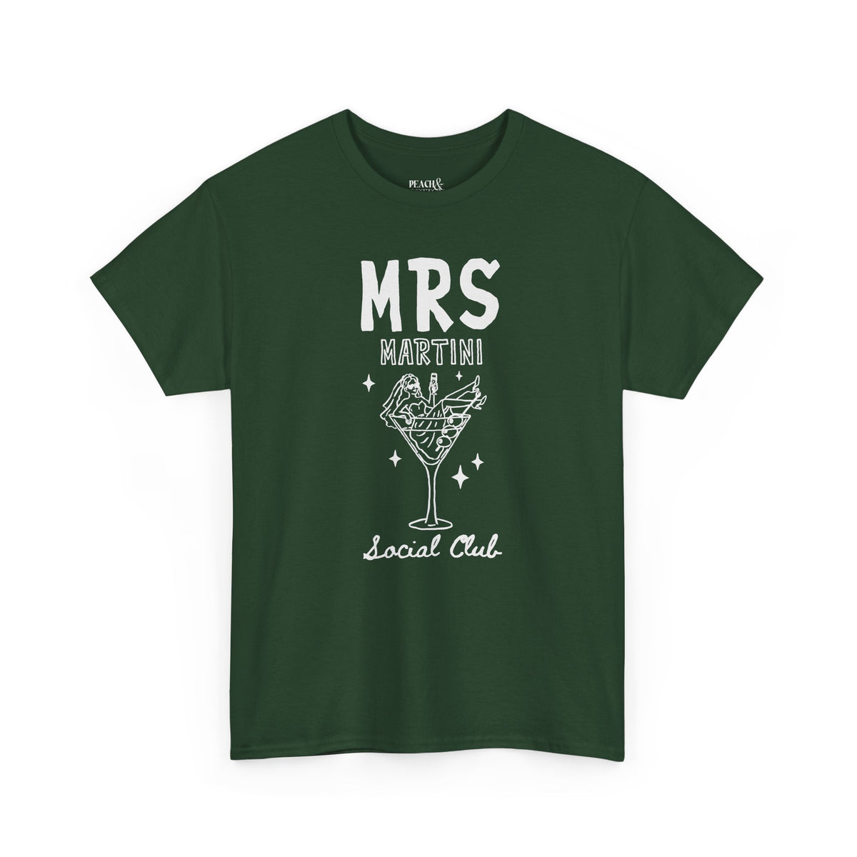 Mrs Martini | The Bride | Bachelorette | T-Shirt