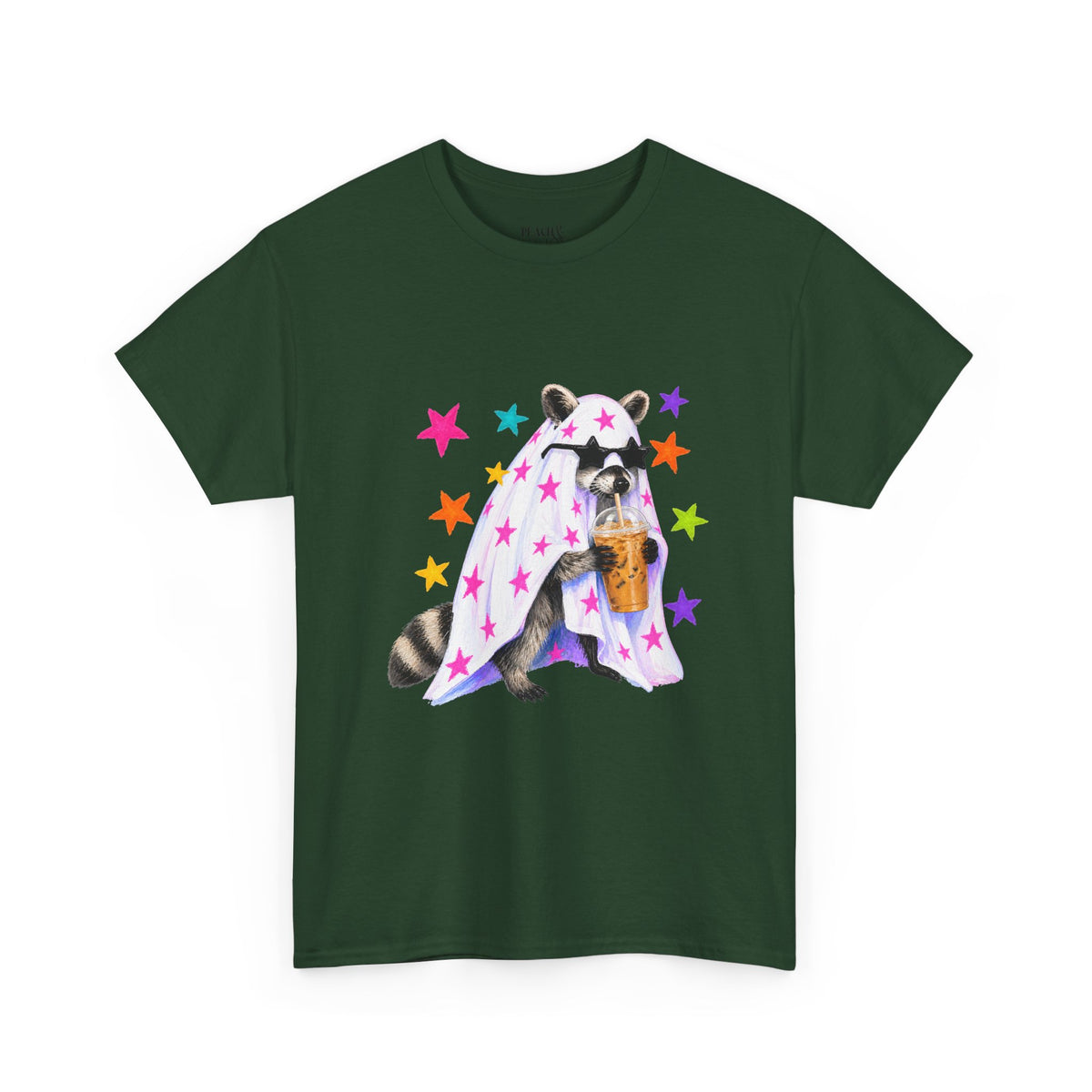 Ghost Racoon | Halloween | T-Shirt