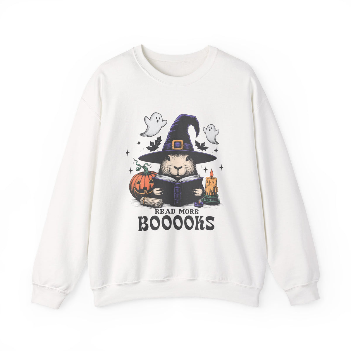Read More Books | Capybara | Halloween | Crewneck