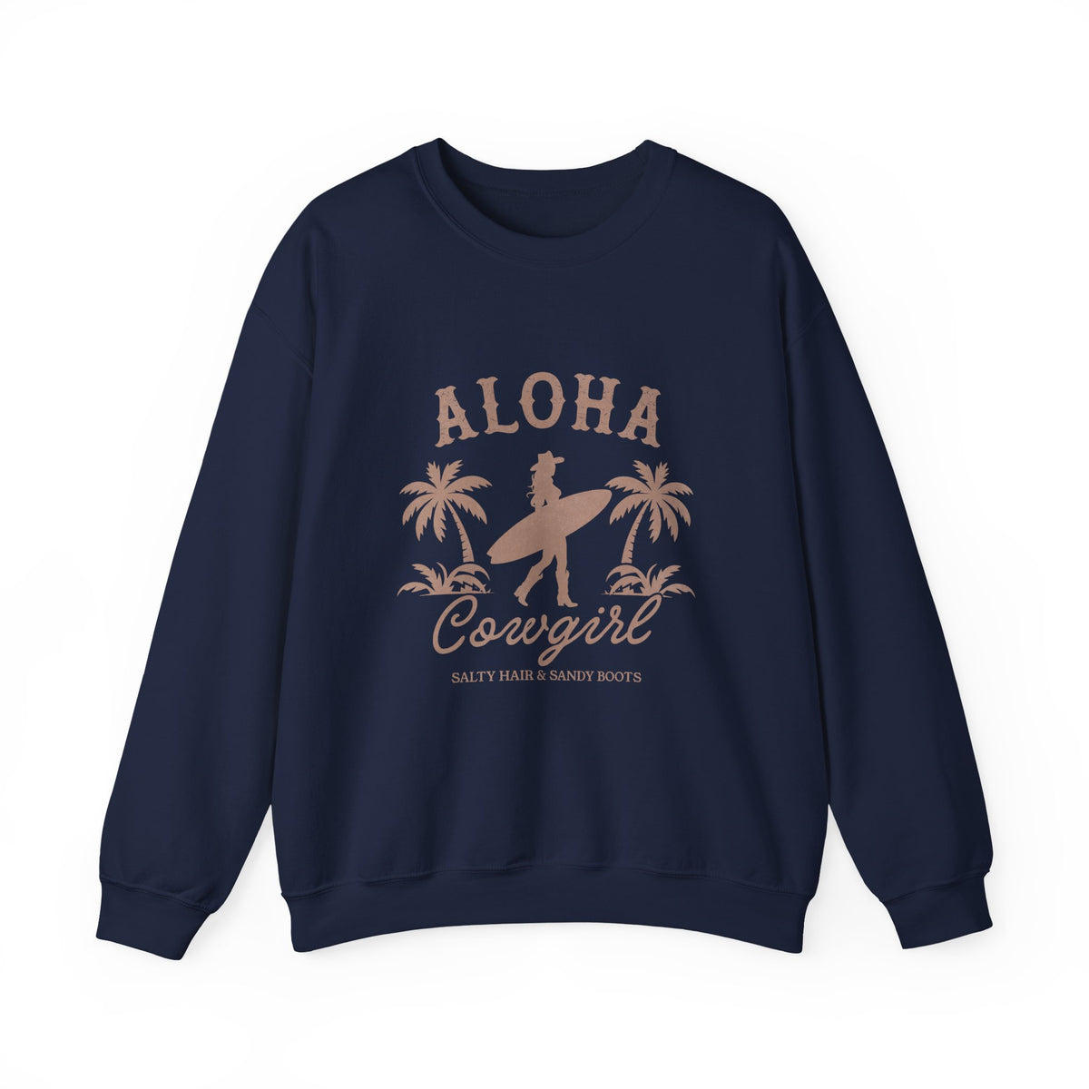 Aloha Cowgirl | Salty Cowgirl | Summer | Crewneck