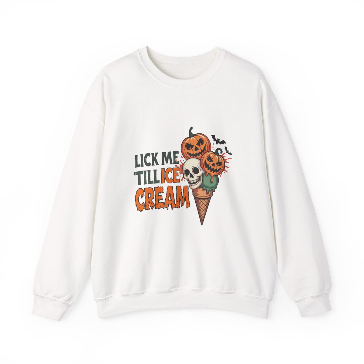 Lick Me Till Ice Cream | Summerween | Halloween | Crewneck