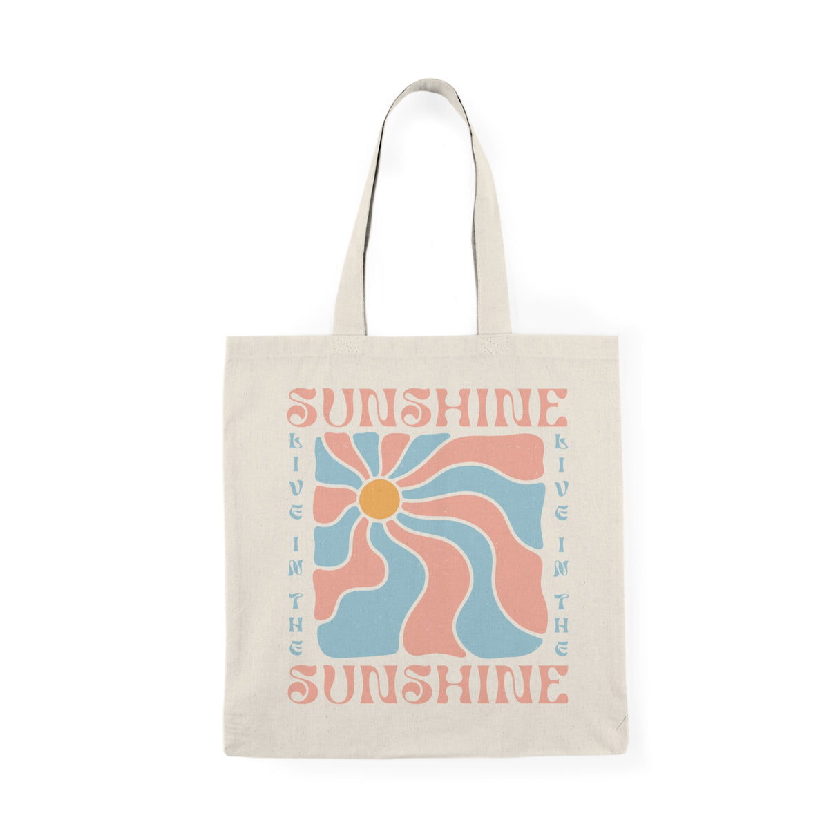 Live In The Sunshine | Summer Boho | Tote Bag