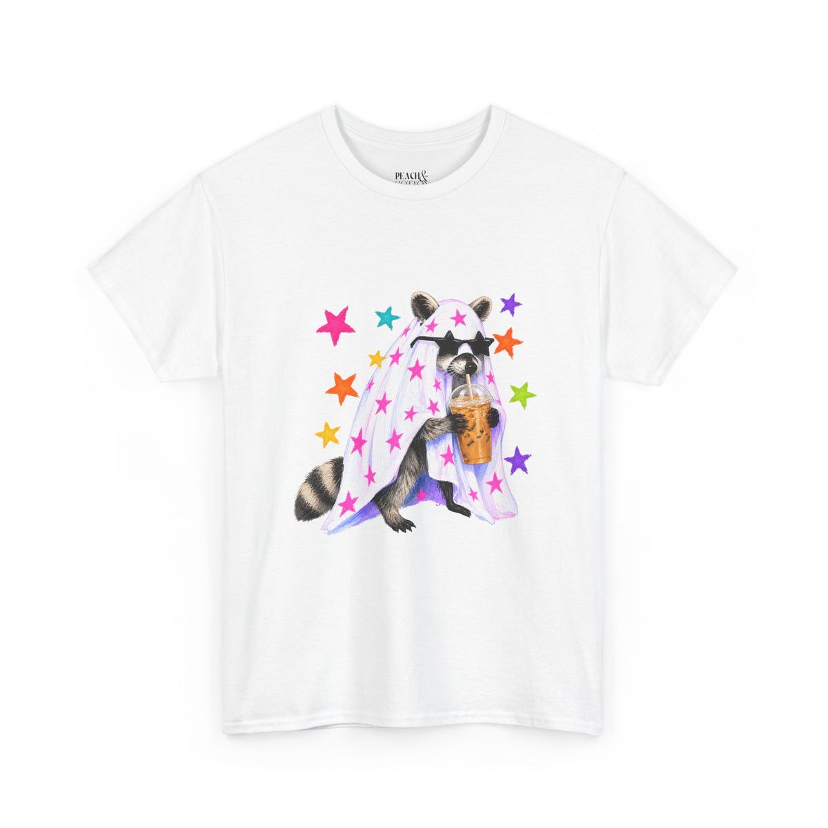 Ghost Racoon | Halloween | T-Shirt